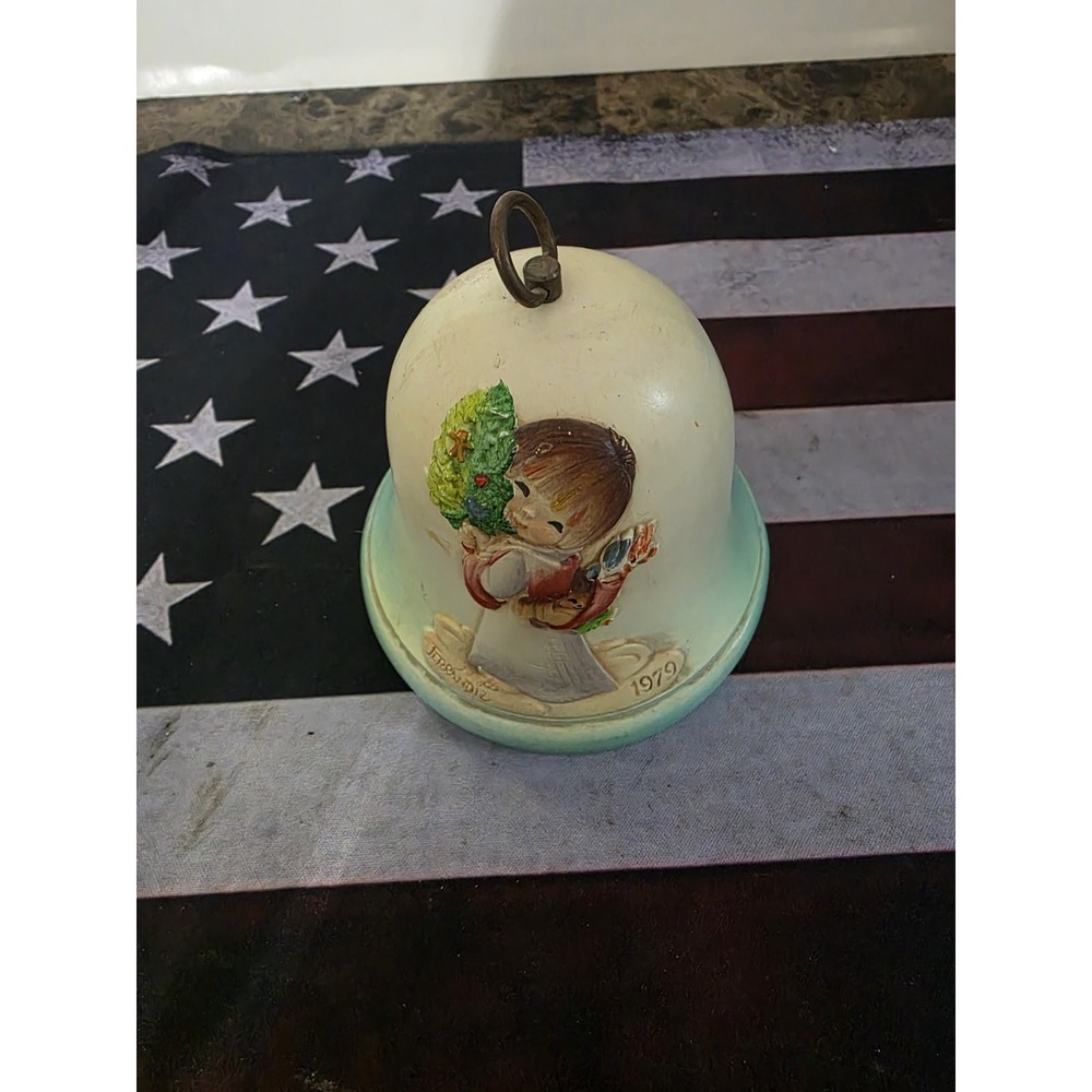 1979 ANRI Italy Musical Bell You Light Up My Life Works
